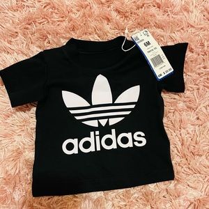 Infant Adidas Tee Shirt size 6-9 months. NEW WITH TAGS!!